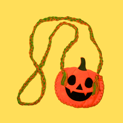 Set of 10 - Pumpkin Treat Bag