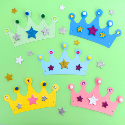 Set of 10 - Card Tiaras