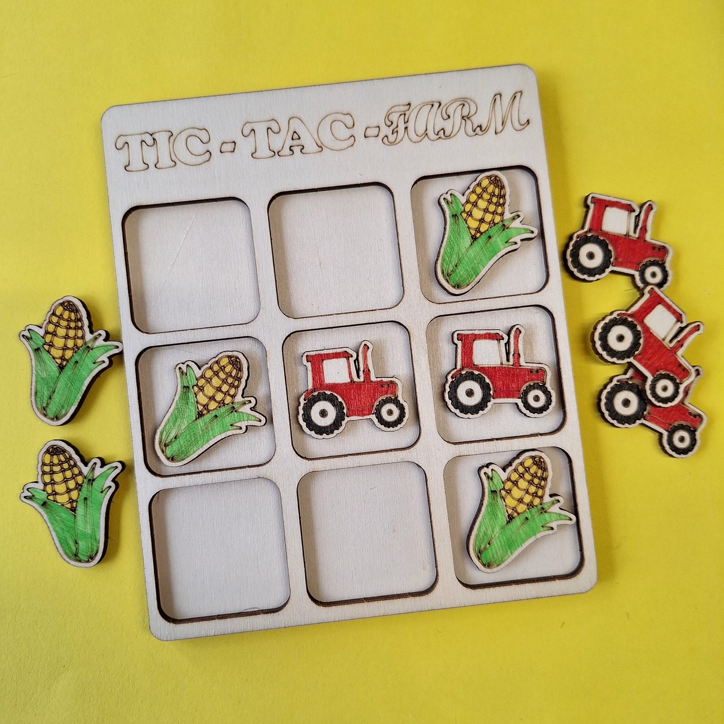 farm kids craft kit tic tac farm