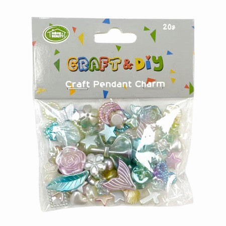 Craft Pendant Charms - Various shapes and Colours