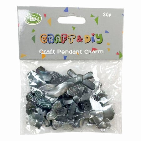 Craft Pendant Charms - Various shapes and Colours