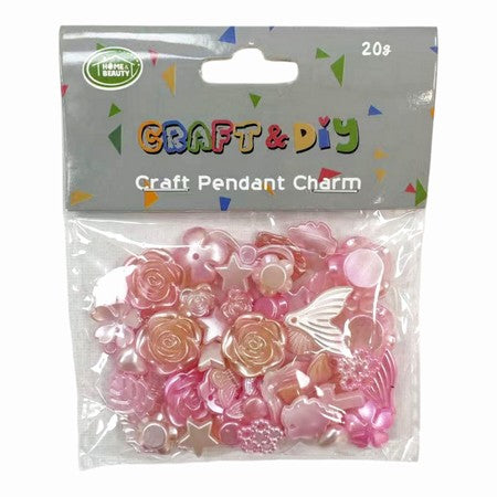 Craft Pendant Charms - Various shapes and Colours