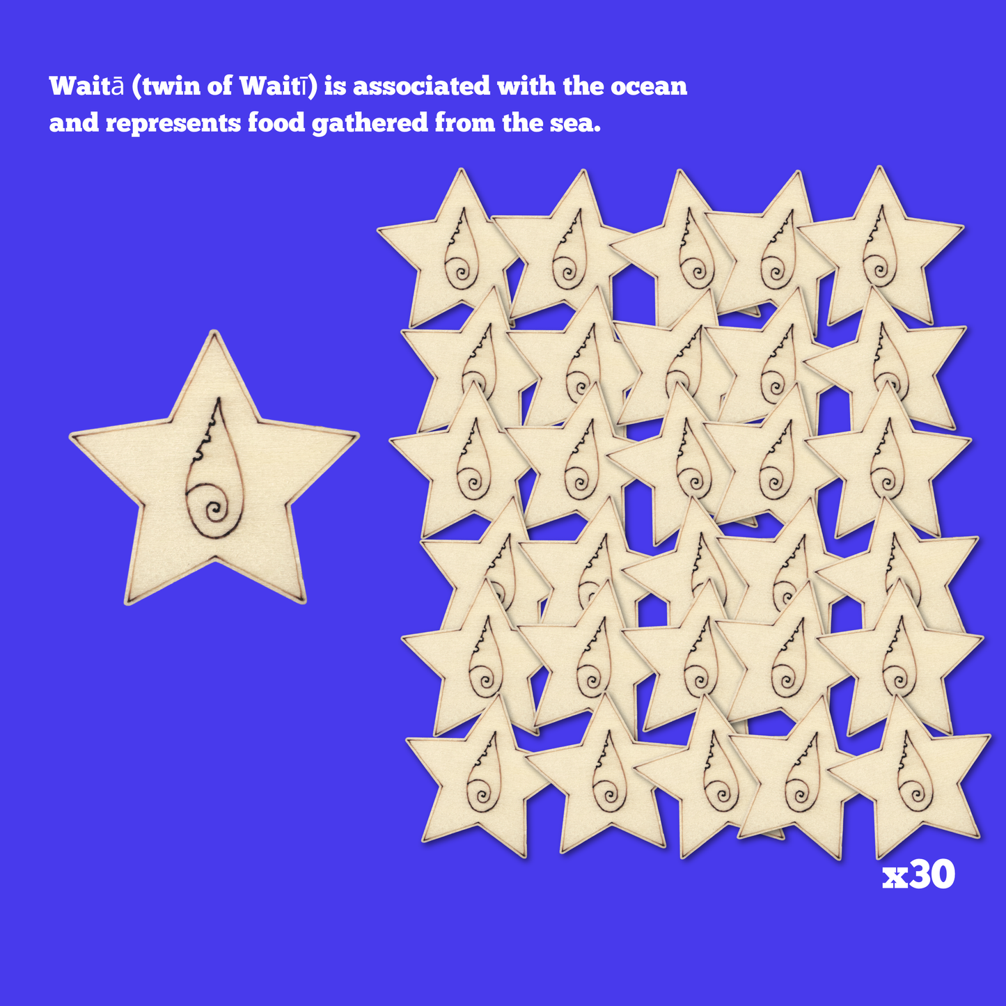 Mini Individual Matariki Star Packs