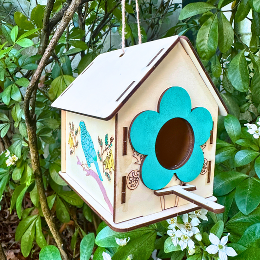 Flower Bird House