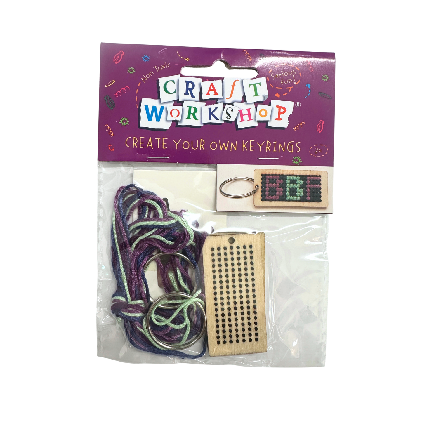 Make Your Own Keyring Kit