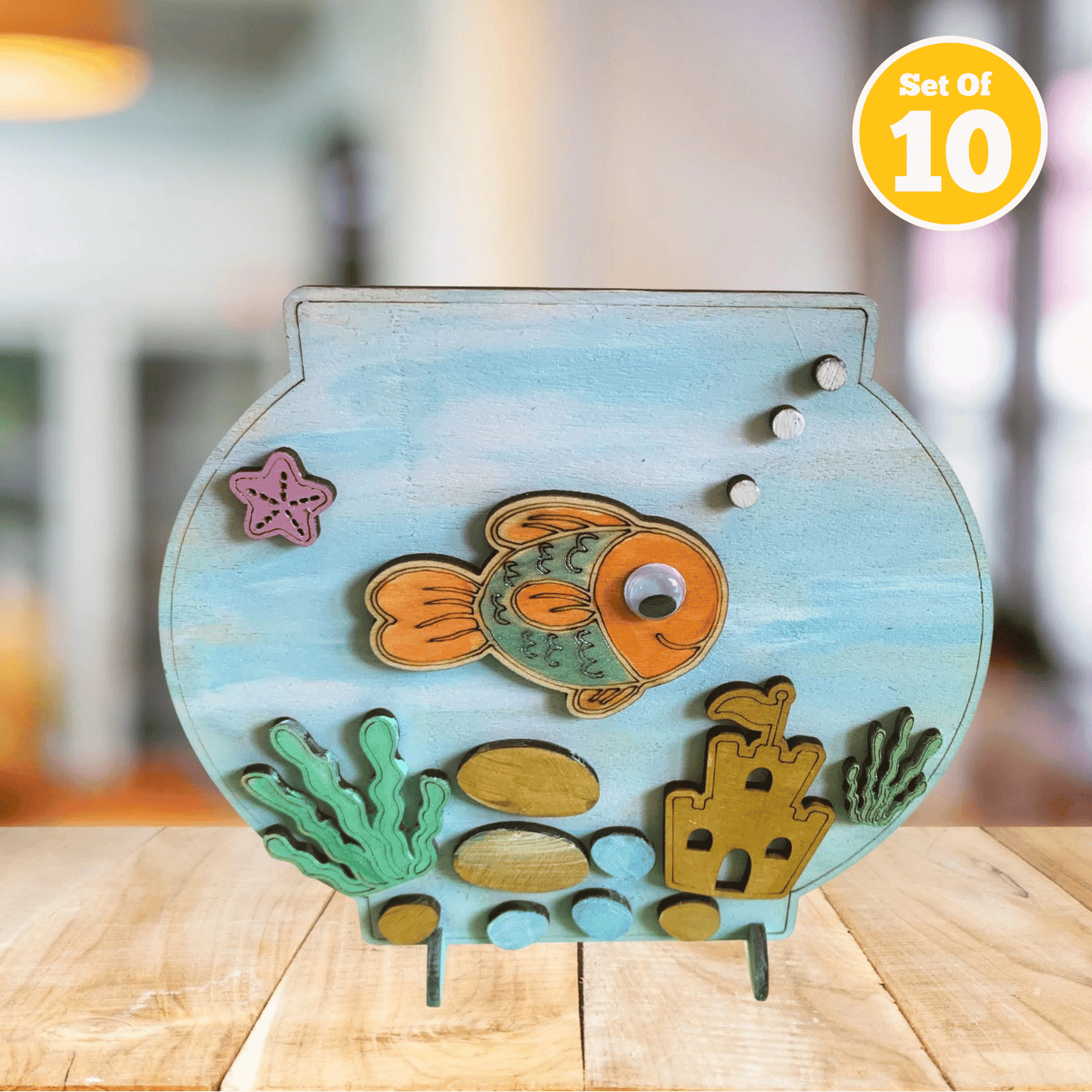 Set of 10 - Fish Bowl Craft