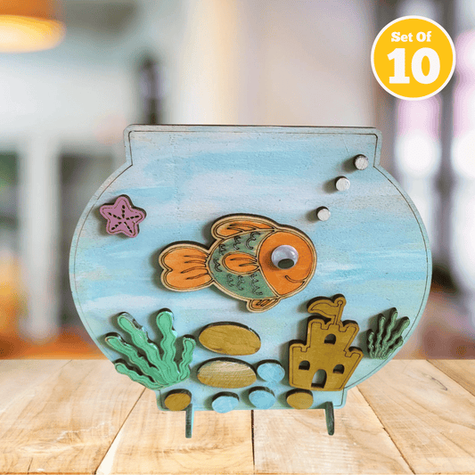 Set of 10 - Fish Bowl Craft