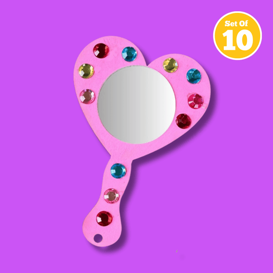 Set of 10 - Heart Mirror Wand