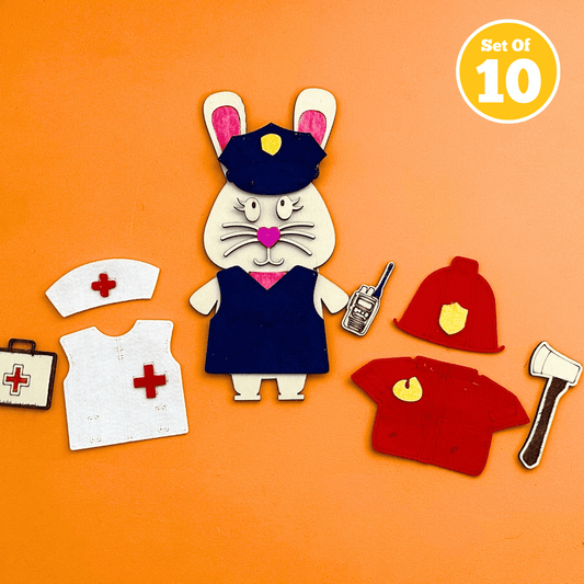 Set of 10 - Emergency Bunny