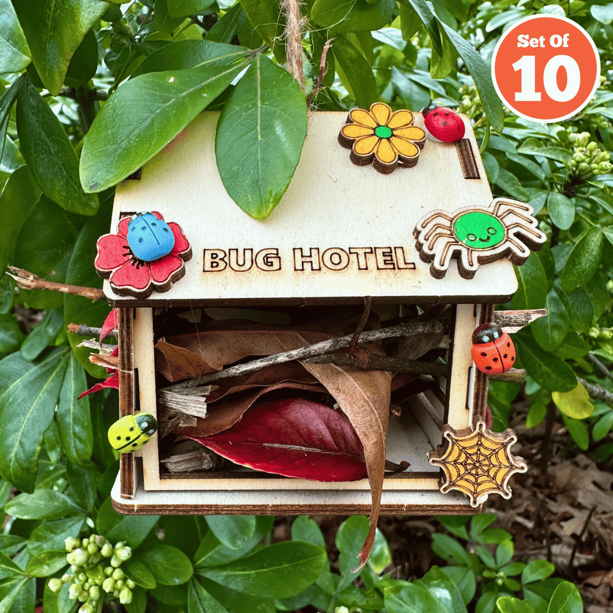 Set of 10 - Mini Bug Hotel