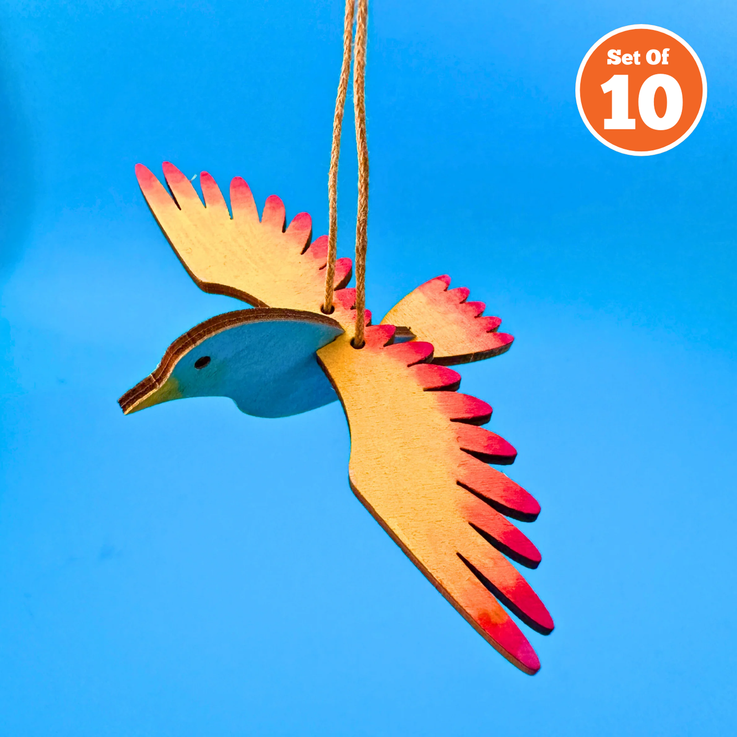 Set of 10 - Flying Bird