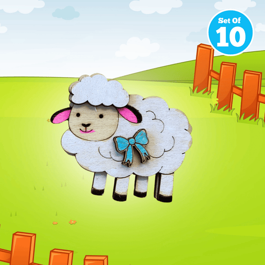 Set of 10 - Oakmeadow Sheep