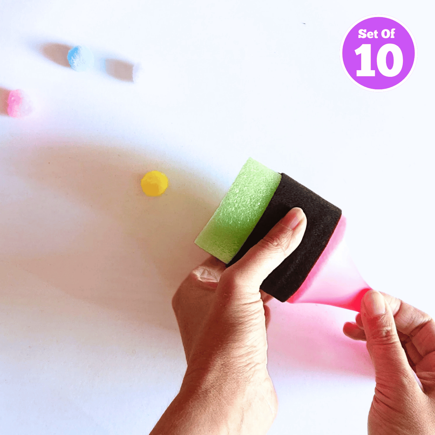 Set of 10 - Pom Pom Shooter