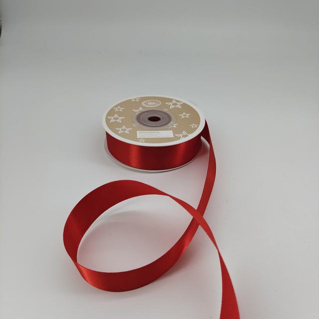 2cm red satin ribbon