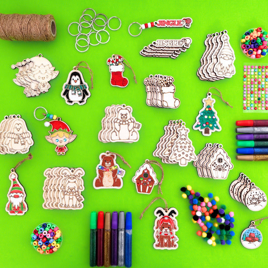 Bulk Christmas 100 Crafts Box