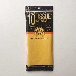 Yellow Tissue Paper