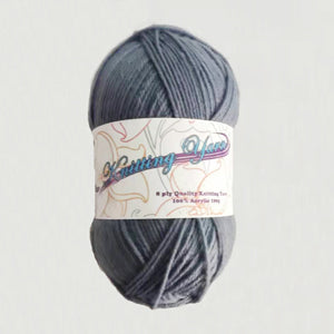 Slate Blue Gray Yarn 100g