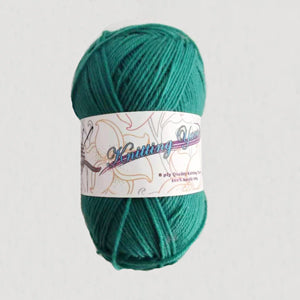 Teal Green Yarn 100g