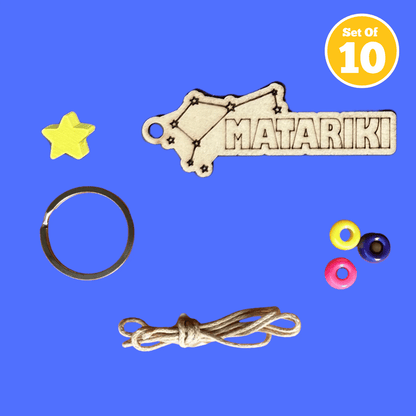 Set of 10 - Matariki Keyring