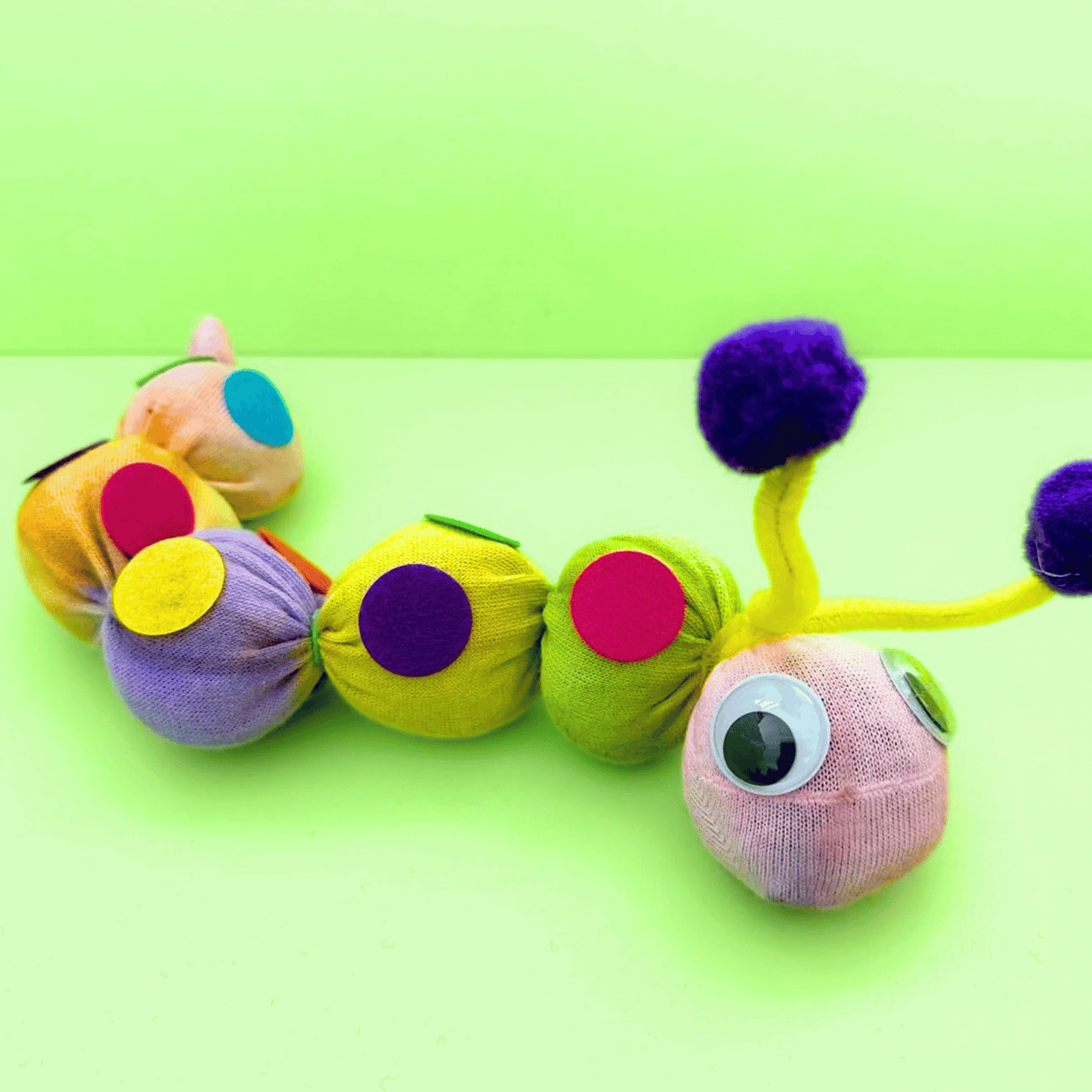 Set of 10 - Caterpillar Softie
