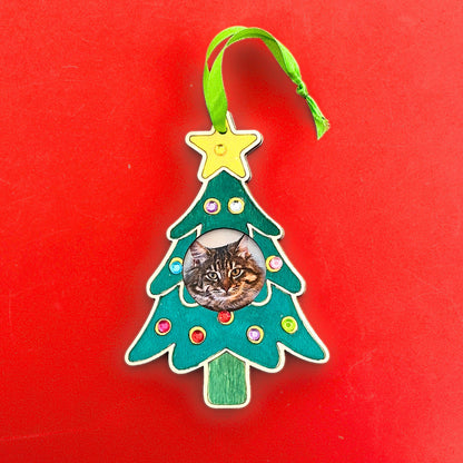 Set of 10 - Christmas Tree Photo Frame