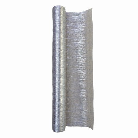 Silver Mesh Fabric Roll (24cm x 4.5m)