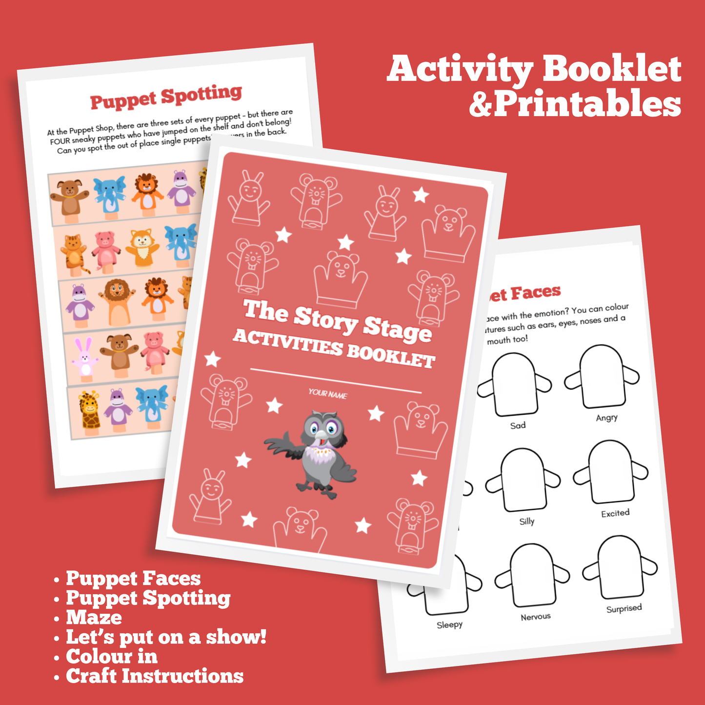 The Story Stage Full Day Group Activity Pack