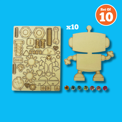 Set of 10 - Robot