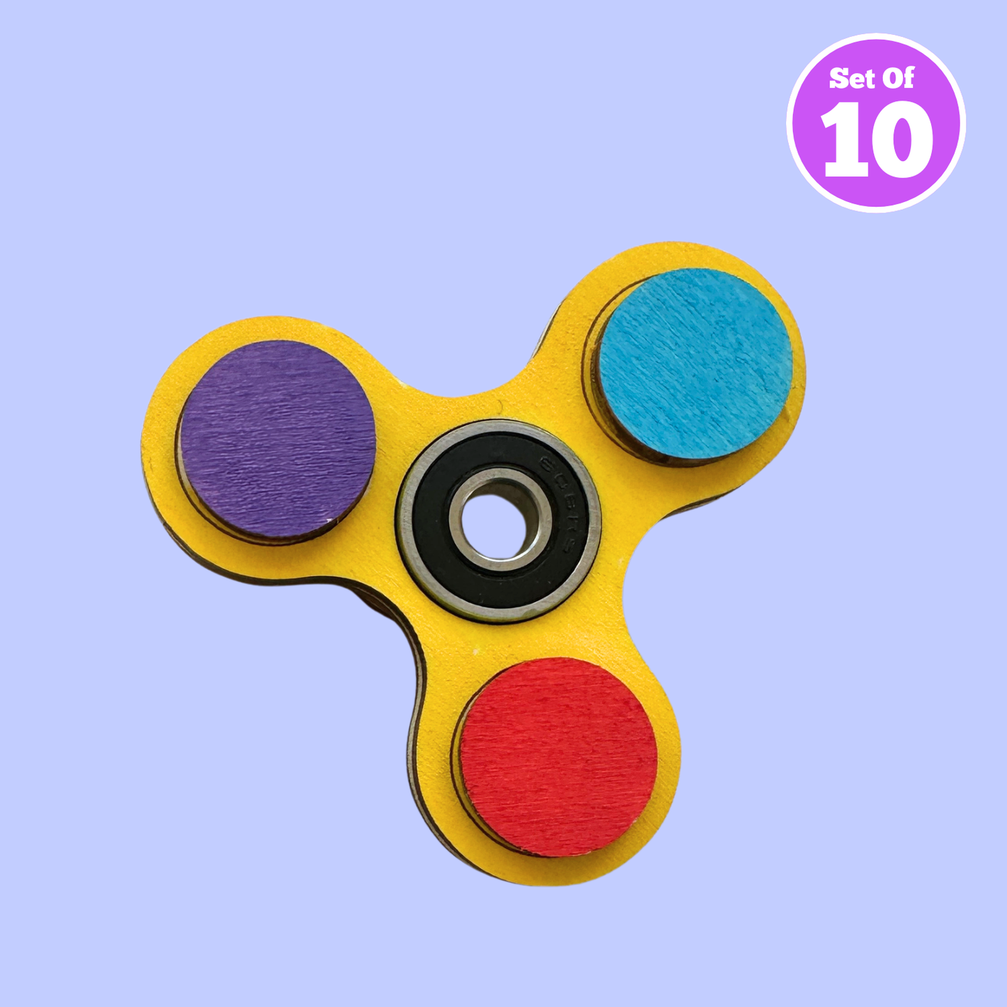 Set of 10 - DIY Fidget Spinner