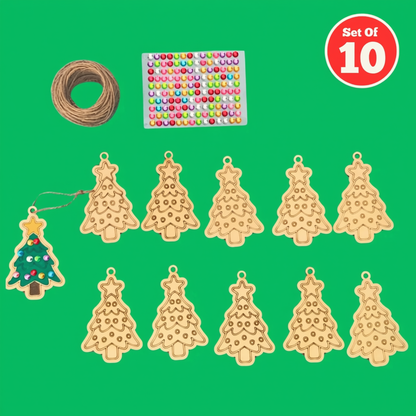 Set of 10 - Christmas Tree Decoration