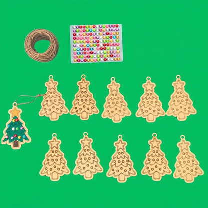 Set of 10 - Christmas Tree Decoration