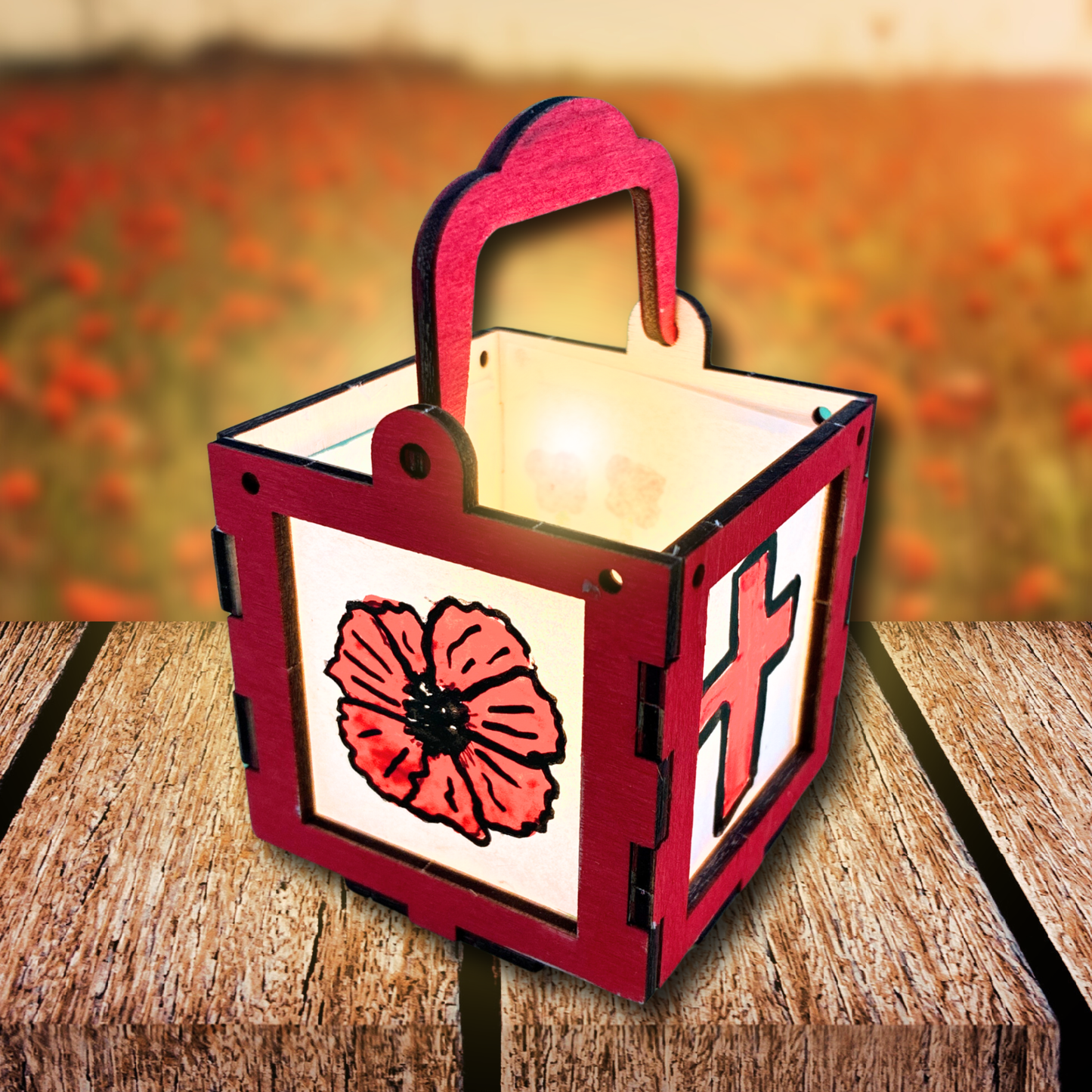 Set of 10 - ANZAC Lantern