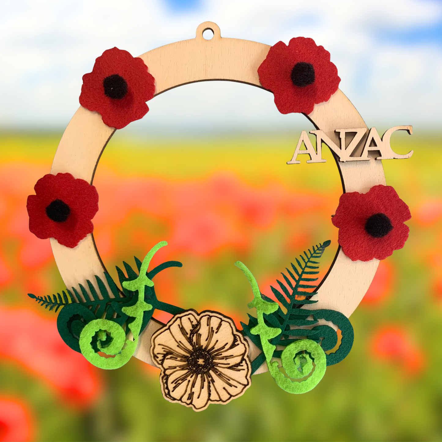 Set of 10 - ANZAC Wreath