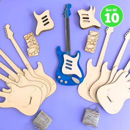 Set of 10 - Air Guitar