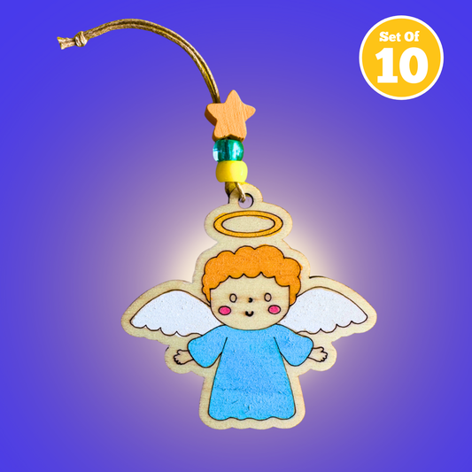 Set of 10 - Angel Decoration