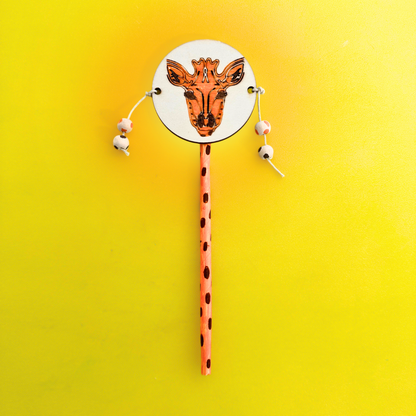 Set of 10 - Animal Spin Drum