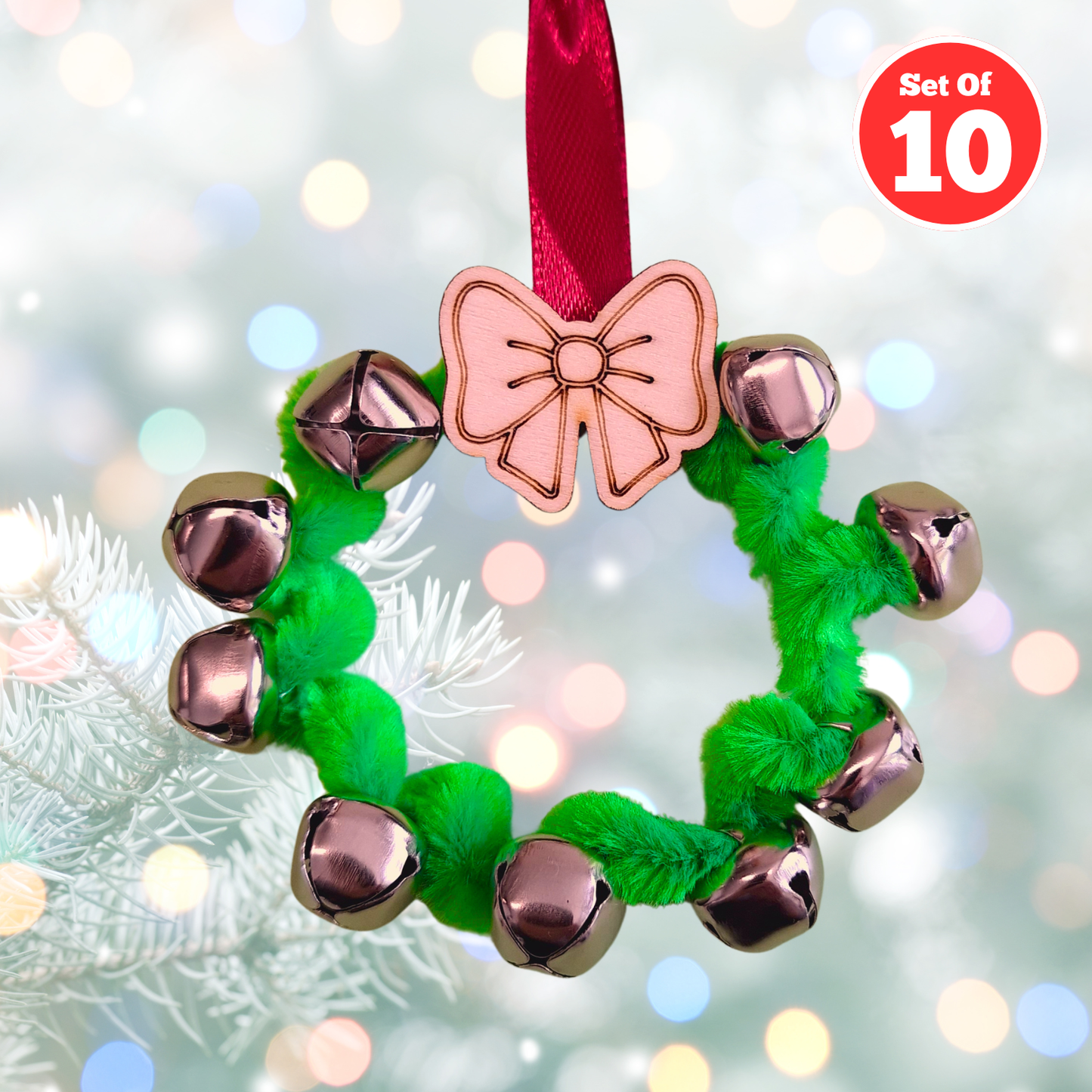 Set of 10 - Bell Wreath