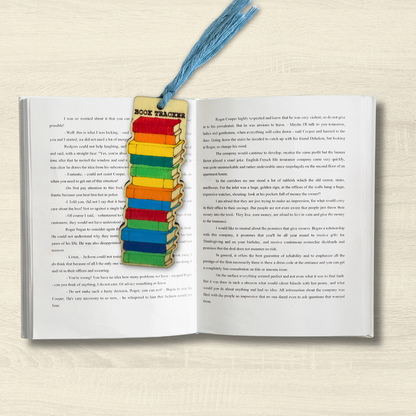 Set of 10 - Book Tracker Book Mark