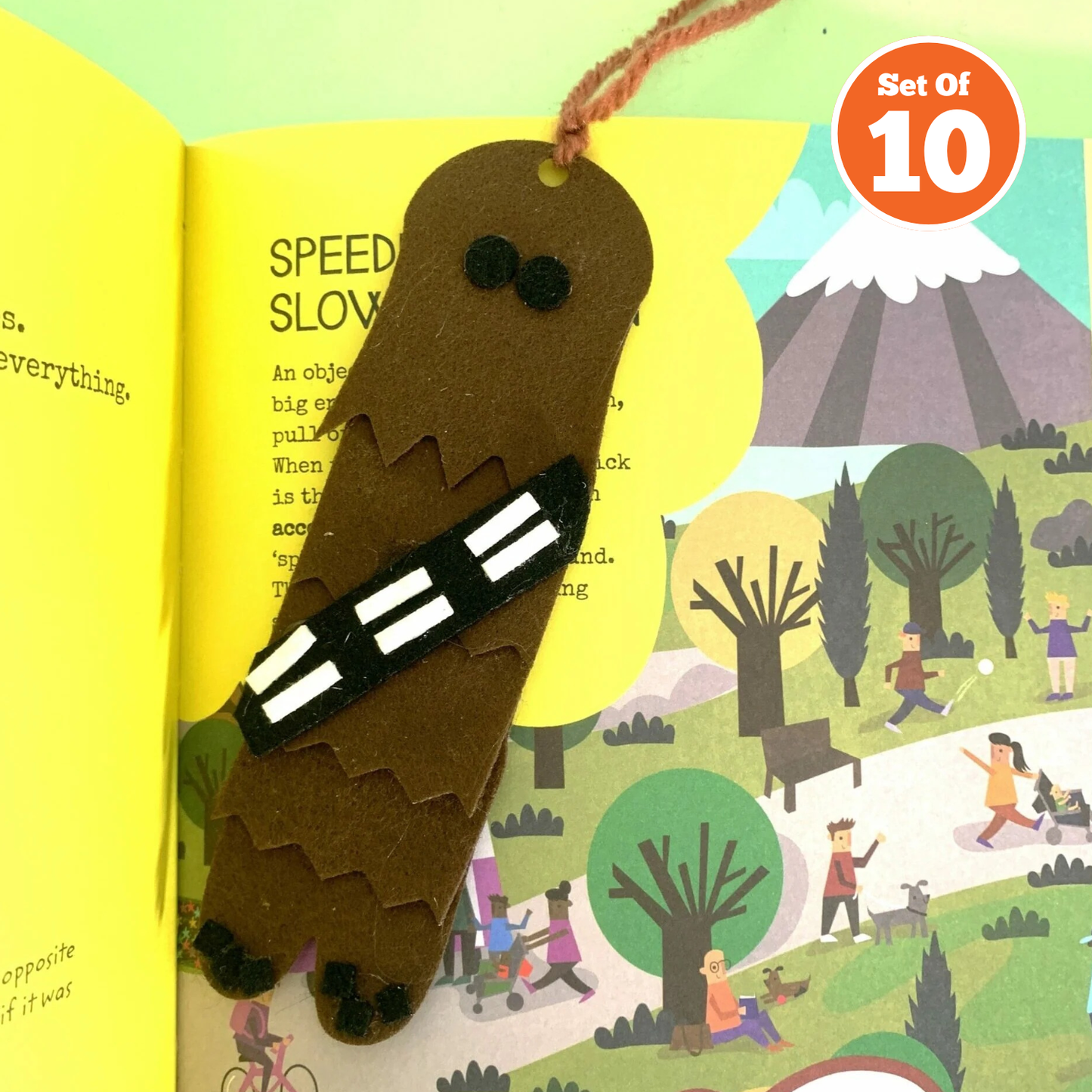 Set of 10 - Bookie Wookie Bookmark