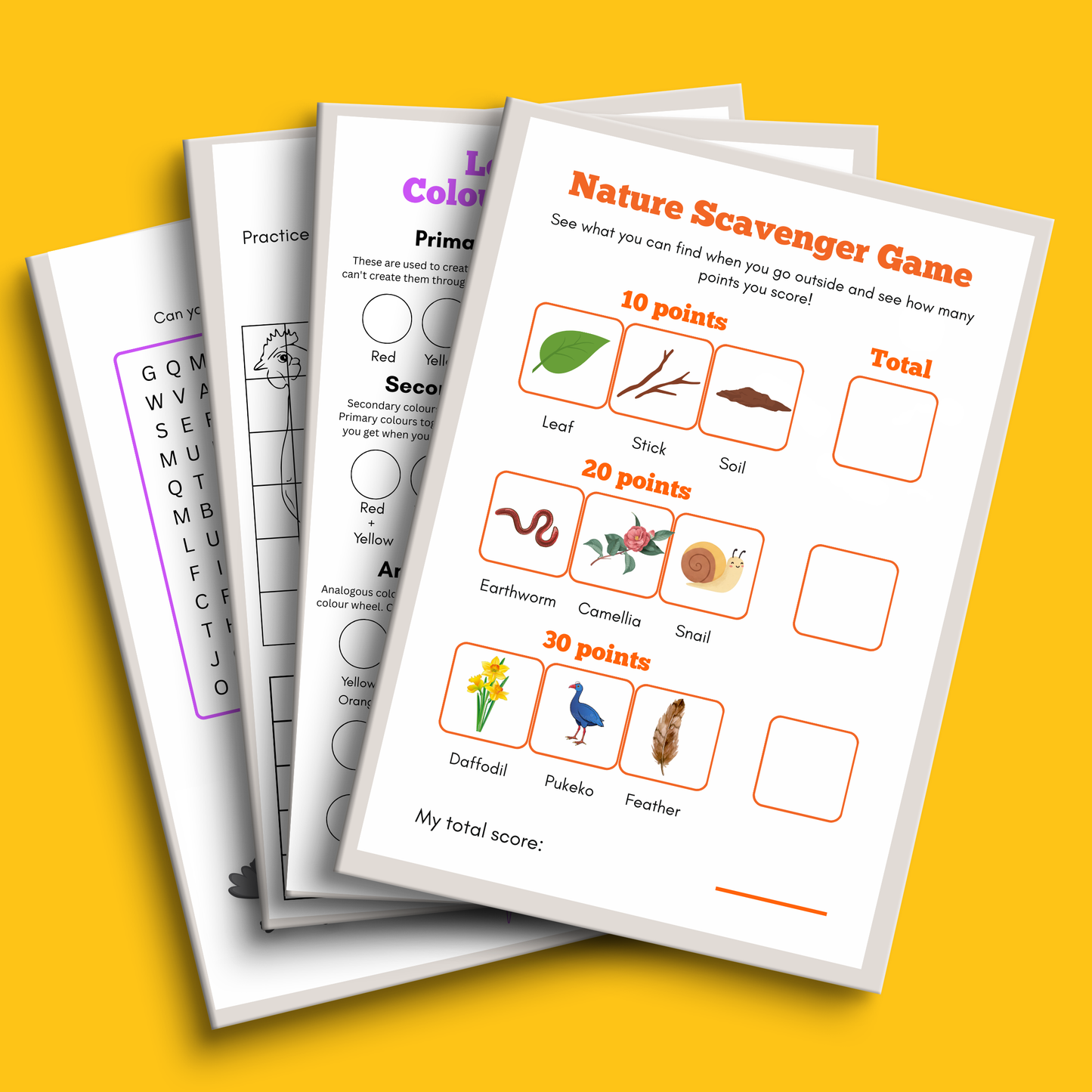 Nature Scavenger Box