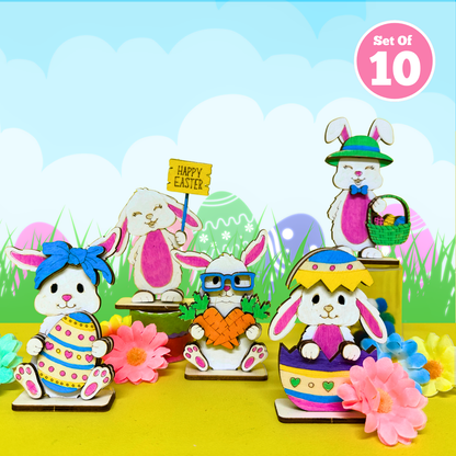 Set of 10 - Bunny Buddies