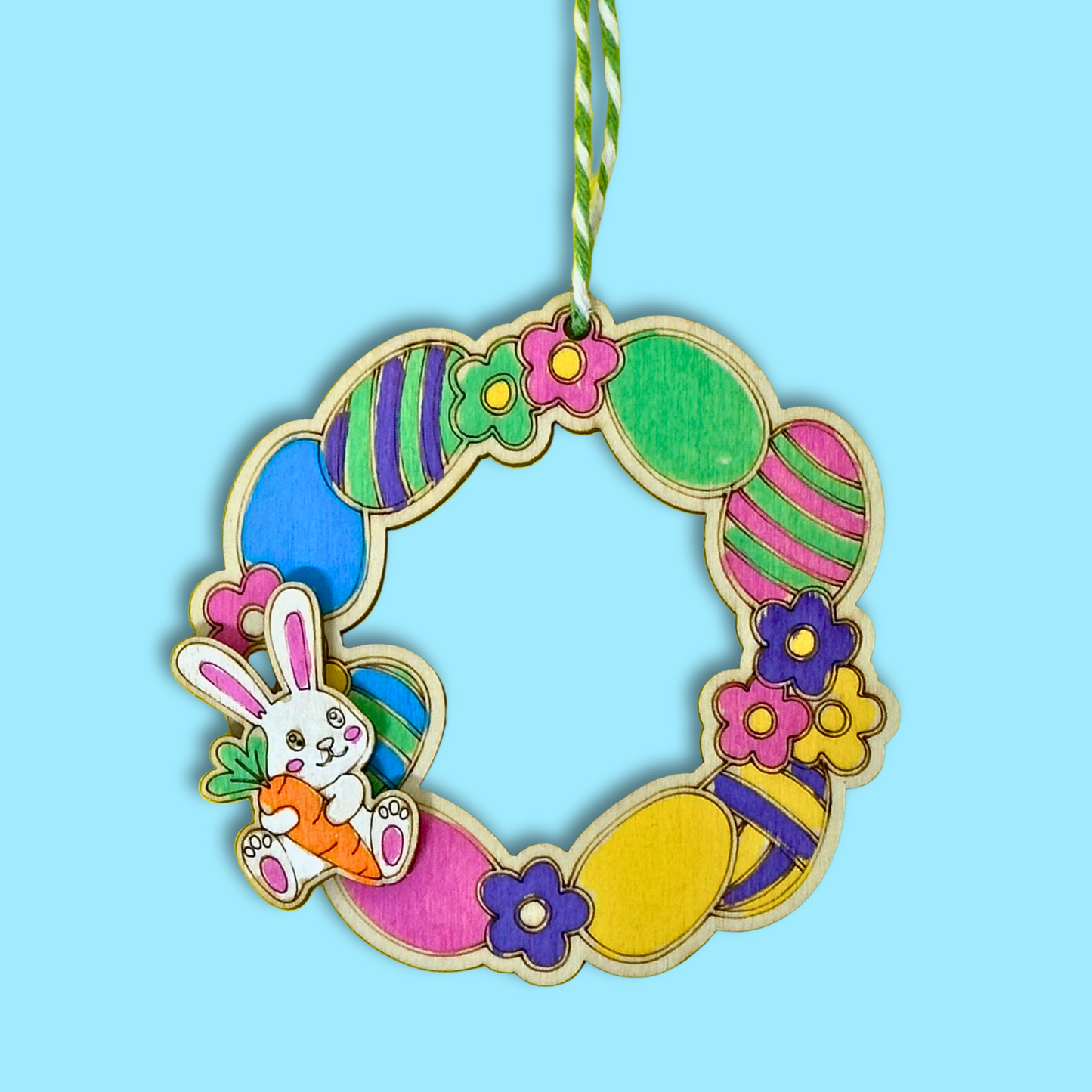 Set of 10 - Easter Wreath