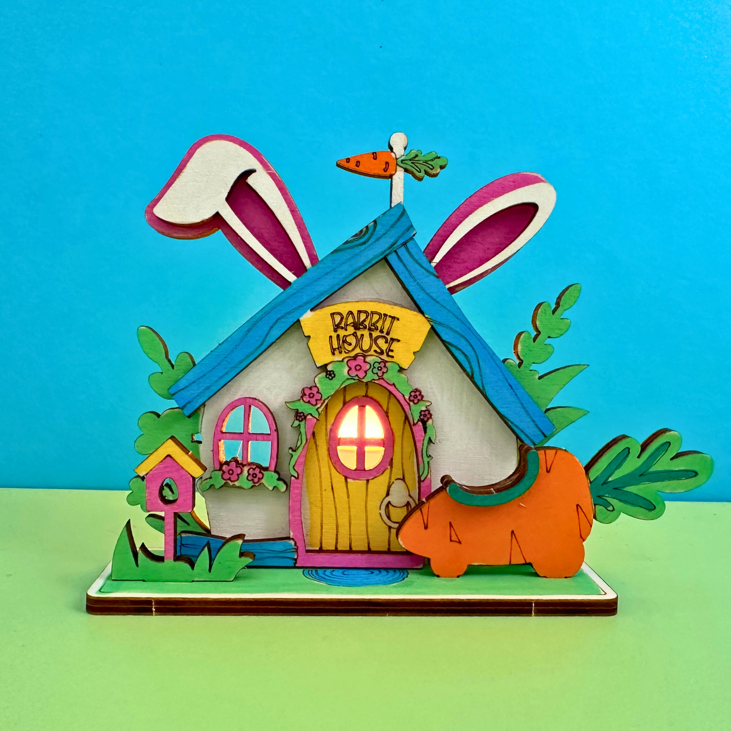 Set of 10 - Bunny Burrows