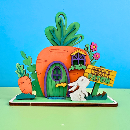 Set of 10 - Bunny Burrows