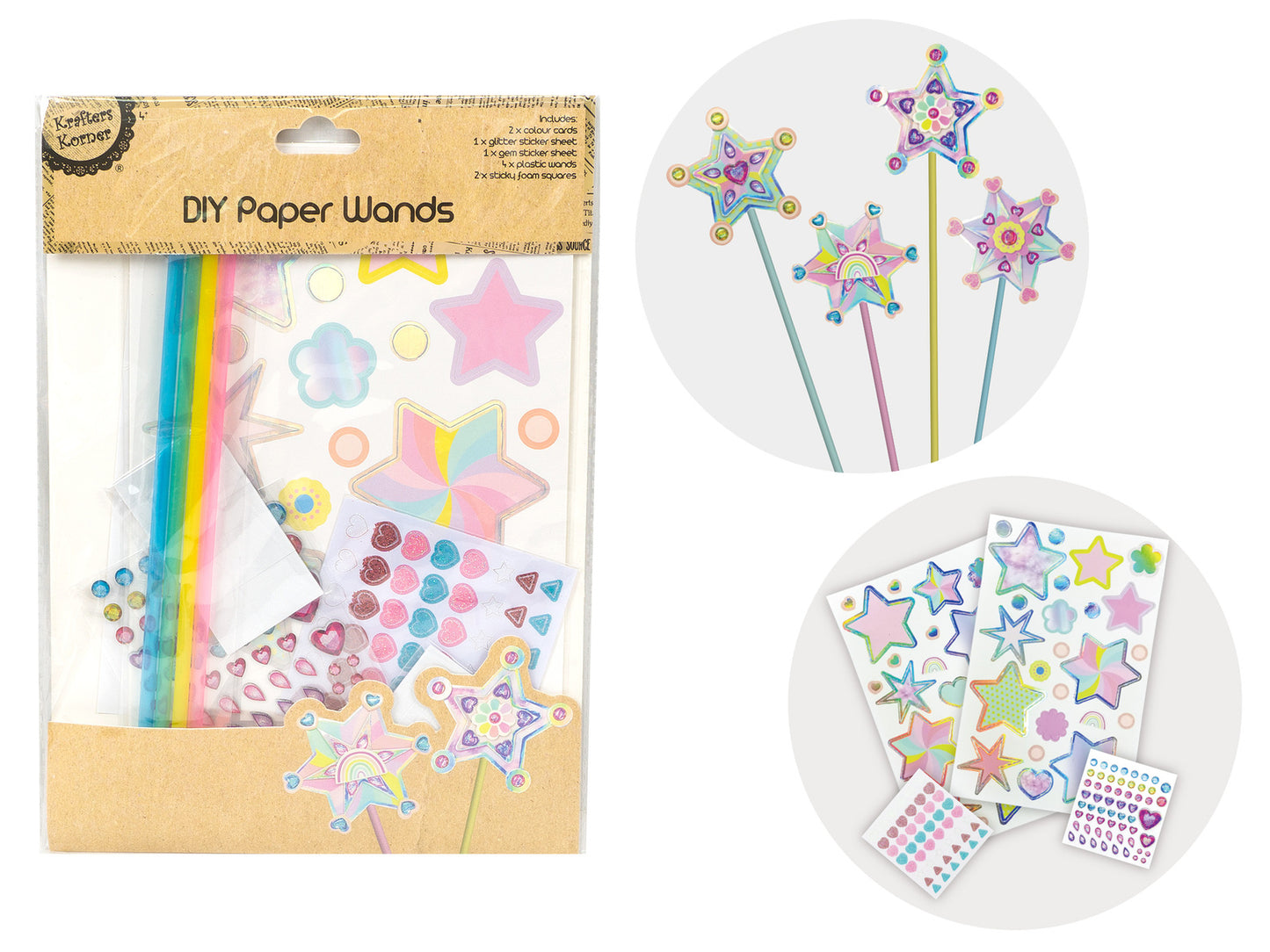 SALE DIY Card Wands Set of 4
