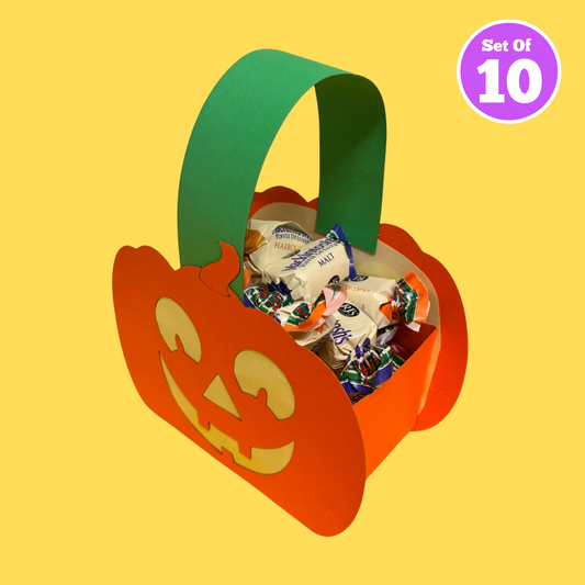 Set of 10 -  Halloween Basket