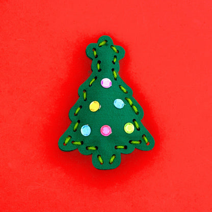 Set of 10 - Christmas Tree Plushie