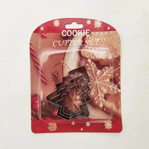 Set of 3 Christmas Tree cookie cutters