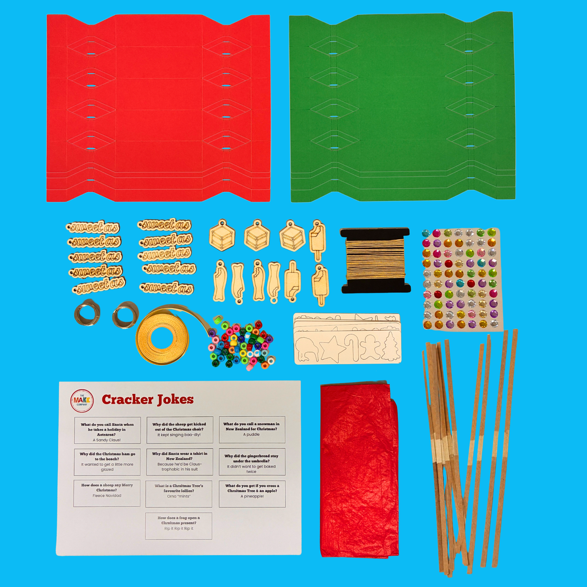 Set of 10 - Christmas Crackers