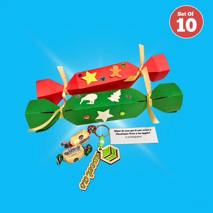 Set of 10 - Christmas Crackers